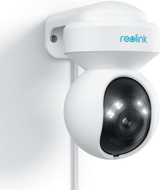 Reolink E1 Outdoor PoE Überwachungskamera (3840x2160@25fps, schwenk-/neigbar, 3x Zoom, 12m Nachtsicht, LAN, microSD, ONVIF, 2-Wege-Audio)