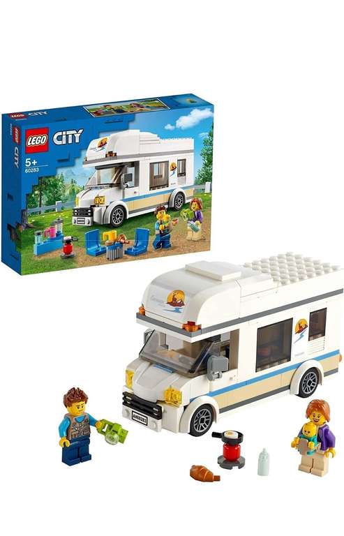 Lego City Ferien-Wohnmobil 60283 Lego 60197 City Personenzug für 74,39€ [ Amazon Prime ]