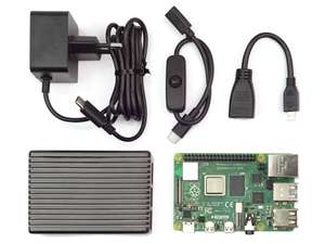 Raspberry Pi 4 Modell B, 2GB RAM, Full Armor Kit | NT u. Zubehör