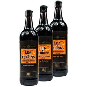Lea & Perrins Worcestershire Sauce "Amazon Prime " Sparpaket 3x568ml oder 3 Pints - RR's Gesundheitsshop
