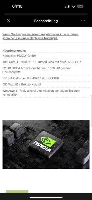 High End Gaming PC - Intel Core i9 | 32GB RAM | 1TB SSD | Nvidia RTX 4070 12GB