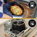 Crock-Pot Digital-Schongarer Slow Cooker | einstellbare Garzeit | 7,5 Liter (10+ Personen) | rostfreier Stahl [CSC063X]