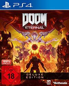 Amazonangebot: DOOM Eternal - Deluxe Edition für PlayStation 4, kostenloses Upgrade auf PS5 möglich