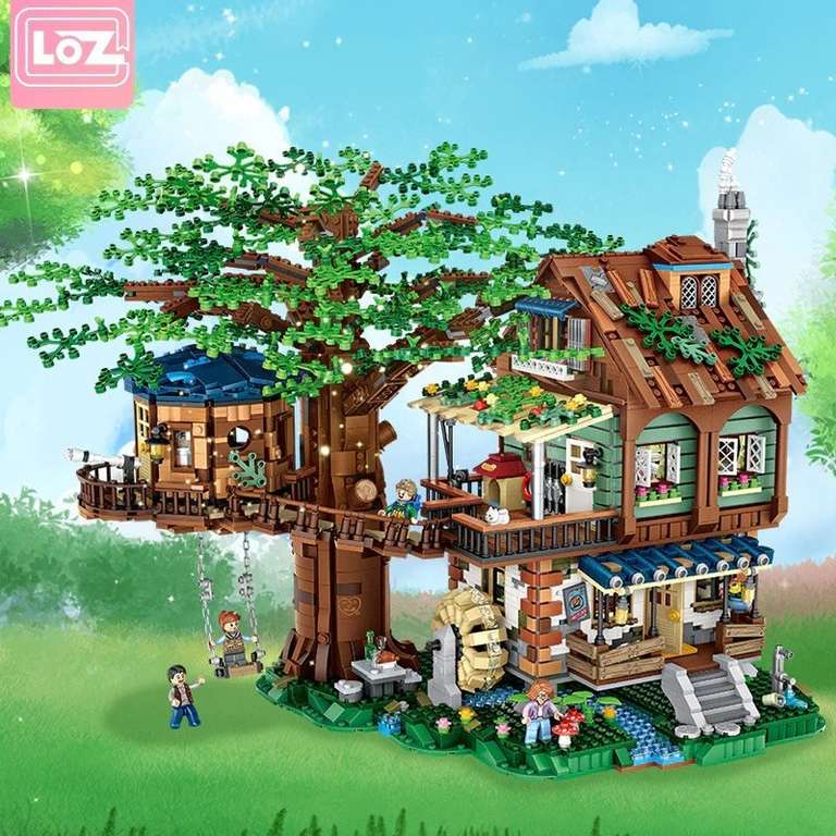 Loz Baumhaus / Treehouse / Klemmbausteine (Mini Blocks)