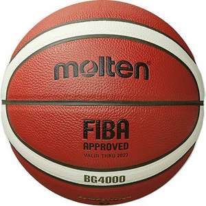 molten Basketball Spielball DBB, BG4000, Orange Gr. 5 (Alter 7-12 Jahre) [Outfitter]