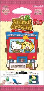 [Amazon Prime] amiibo Karten Pack (6 Stück) Animal Crossing: New Leaf + Sanrio