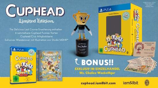 [Gamestop Abholung] Cuphead Limited Edition Ps4 Playstation 4