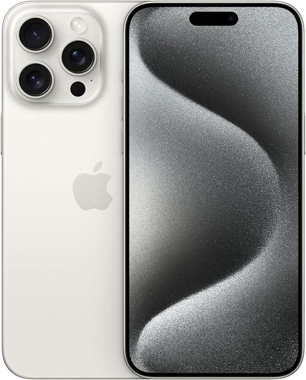 Apple iPhone 15 Pro Max 256GB Titan Natur, Schwarz, Weiß & Blau