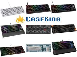 Caseking King Deals - Tastaturen: Diverse Modelle von Akko, Asus, Corsair, Ducky, Glorious & Montech