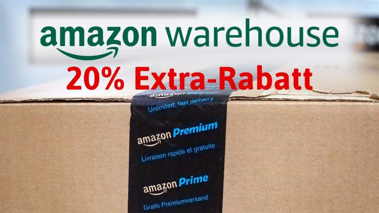 [Amazon Spanien & Deutschland,..] 20% Rabatt auf ausgewählte Warehouse Deals