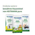 HEITMANN pure Reine Soda: Ökologischer Vielzweck-Reiniger für den Haushalt, Zugabe zu Spülmittel und Putzmittel, 1x 500g (Prime Spar-Abo)