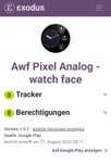 (Google Play Store) Awf Pixel Analog: Watch face (WearOS Watchface, analog)