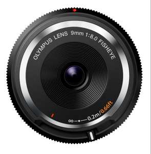 Olympus Body Cap Lens 9mm f8 FIsheye MFT Objketiv