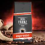[Amazon Prime] Espresso Kaffee für unter 8 € pro Kilo | Der-Franz Espresso Kaffee ganze Bohne | 4 x 1000 g für 31,47 €