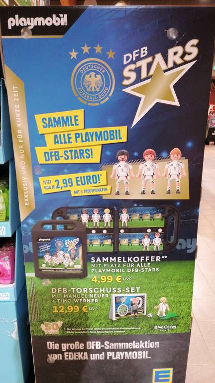 Playmobil Sammelaction Fußballer DFB-Stars [EDEKA, bundesweit]