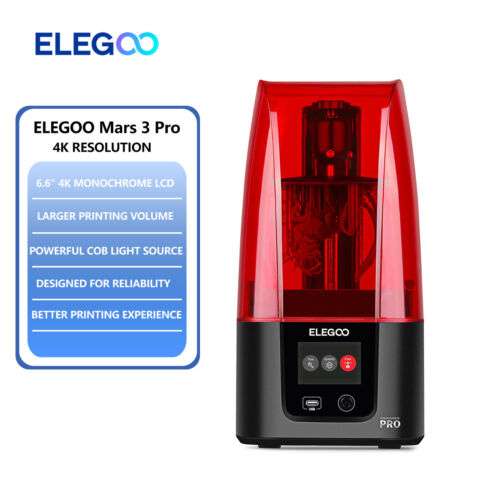 ELEGOO Mars 3 Pro Resin 3D Drucker