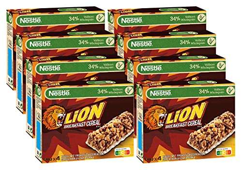 [Prime/Sparabo] Nestlé Cerealien Lion Cerealien Riegel, 8er Pack (à 4x25g)
