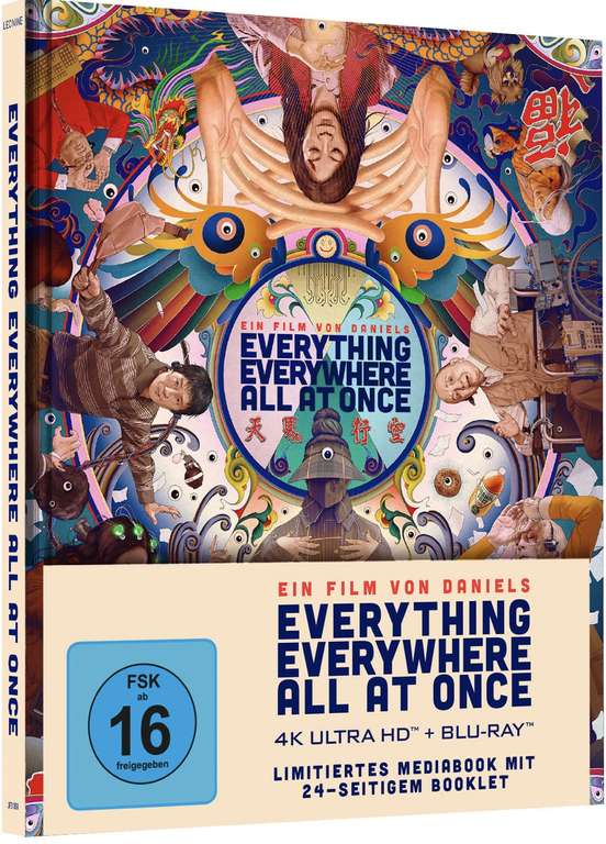 EVERYTHING EVERYWHERE ALL AT ONCE Limitiertes Mediabook 4K UHD Blu-ray
