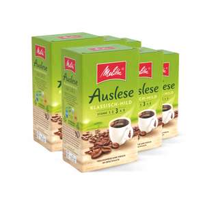 Melitta Auslese Klassisch-Mild Filter-Kaffee 6 x 500g, gemahlen, Pulver für Filterkaffeemaschinen [PRIME/Sparabo]