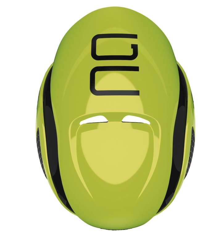 Abus Gamechanger Aero Helm neon gelb - Rennradhelm - S