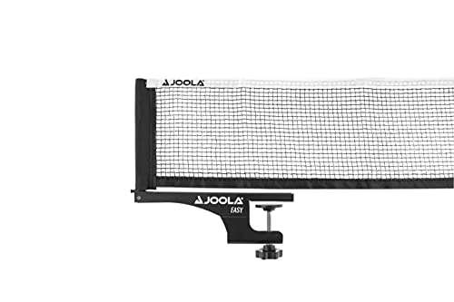 JOOLA Tischtennisnetz Easy-Indoor Garnitur Freizeitsport - Netzspannung verstellbar, Schwarz, 183 CM x 15,25 CM (Prime)