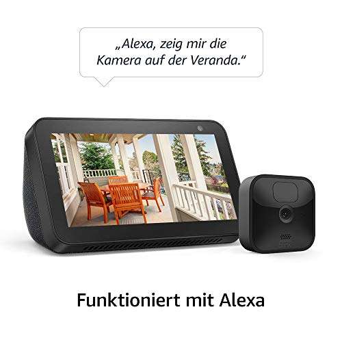 Amazon - Blink Outdoor Camera + Video Doorbell + Sync Modul 2 im Set