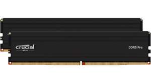 Crucial Pro RAM 32GB Kit (2x16GB) DDR5 5600MHz (oder 5200MHz oder 4800MHz) Desktop Arbeitsspeicher CP2K16G56C46U5, PRIME