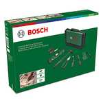 Bosch Universal-Handwerkzeug-Set, 25-teilig (vielseitiges Werkzeug-Set Klappmesser; Kombizange; Maßband; Wasserwaage und mehr)