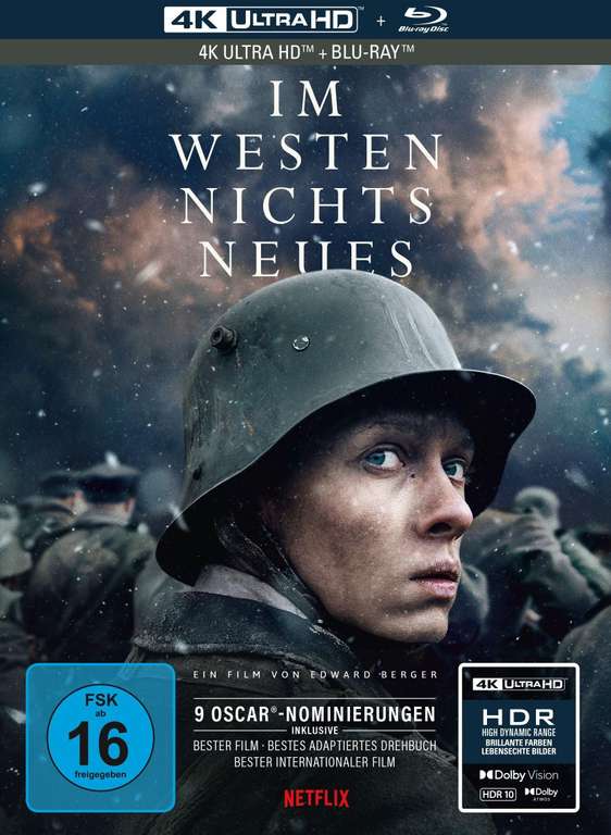 Im Westen nichts Neues (2022) - 2-Disc Limited Collector's Edition im Mediabook (4K Ultra HD) [Thalia]
