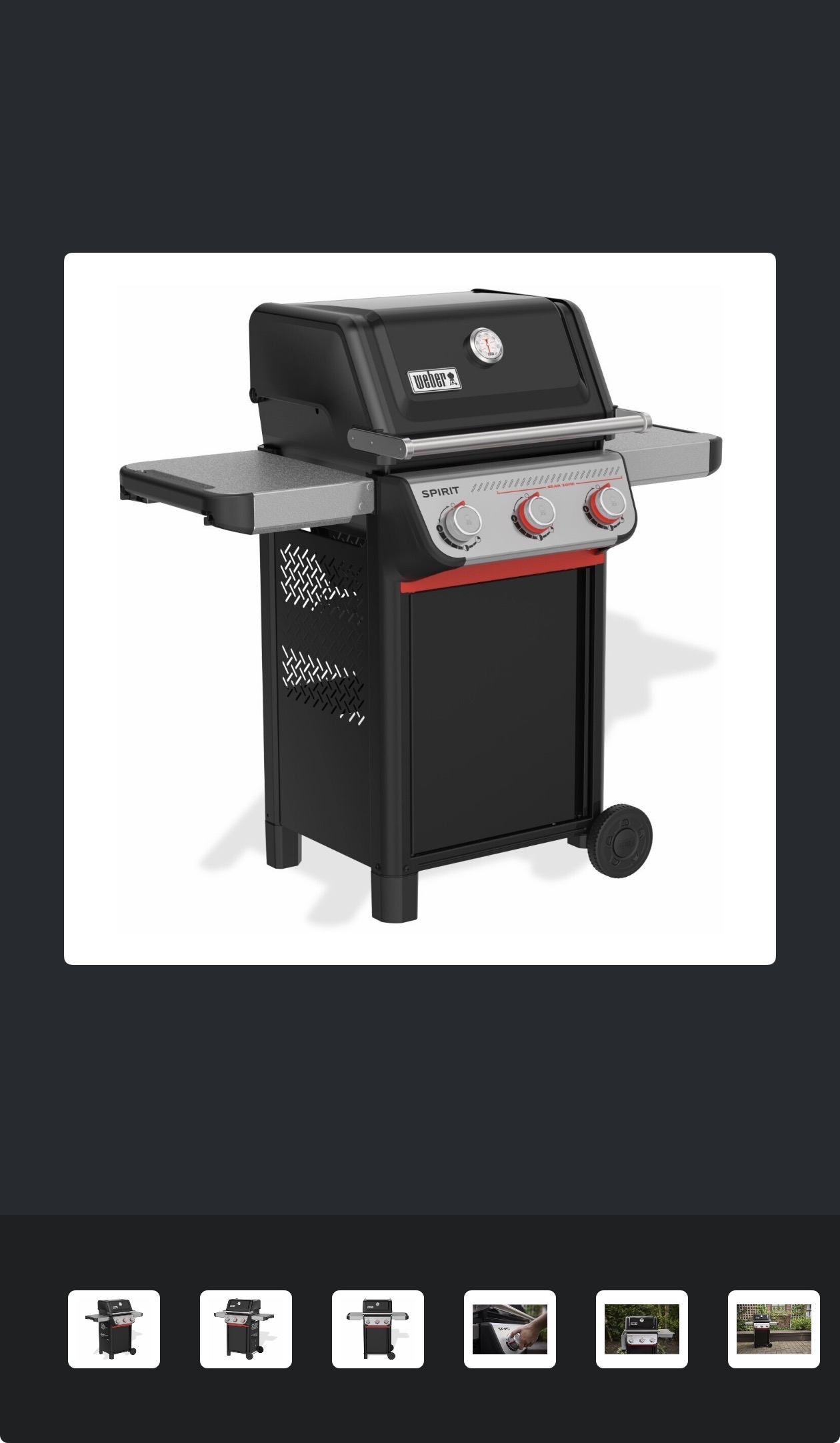 Weber Gasgrill Spirit E-325 GBS für 351,99€ via Bauhaus TPG (12%) / 359,99€ via Hornbach TPG (10%) oder 355,99€ obi (10%+1%)