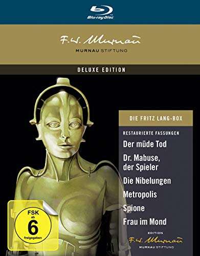 Amazon UK] Die Fritz Lang Box - Bluray - deutsche Box - Metropolis