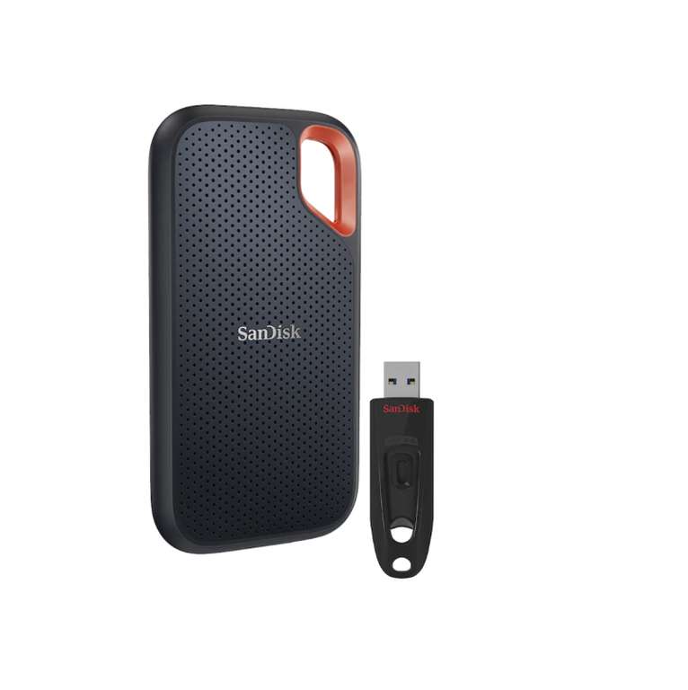Sandisk Extreme Portable 1TB + 3% Shoop Cashback bei Cyberport + 32 GB USB Stick geschenkt
