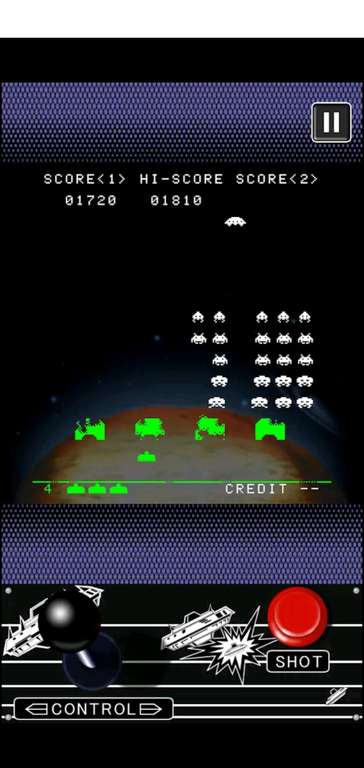(Google Play Store) Das Original von TAITO Corp. Space Invaders