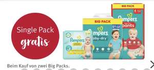 2x Pampers Big Pack für 35,96 Euro + Pampers Single Pack Gratis