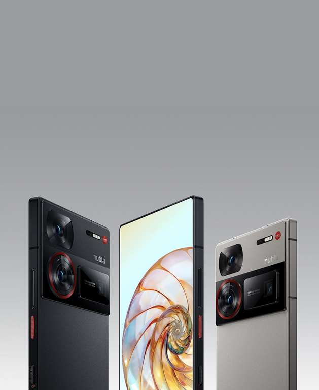 Nubia Z60 Ultra 6.8" Smartphone, 16G/512GB, Snapdragon 8 Gen 3, 50MP, 6000mAh (Schwarz)