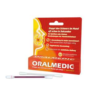 Oralmedic Mittel gegen Aphthen aus der Apotheke 10,20€ inkl. Versand [mycarePlus]