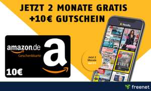 2 Monate readly Magazin-Flat gratis + 10 € Amazon Gutschein geschenkt für Neukunden (u.a. mit Sport Bild, Chip, Auto Bild, Musikexpress)