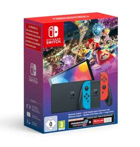 [Shoop & Galaxus] Nintendo Switch OLED + Mario Kart 8 Deluxe + Super Mario Party + Joy-Con Set
