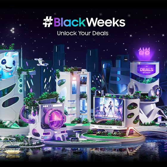 Samsung Black Weeks | z.B. Neo QLED 4K QN95C (2023) 65" TV - 1666€