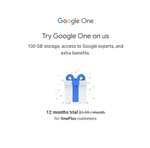 Ausgewählte OnePlus Smartphone-Besitzer: 1 Jahr Google One 100GB Basic-Mitgliedschaft
