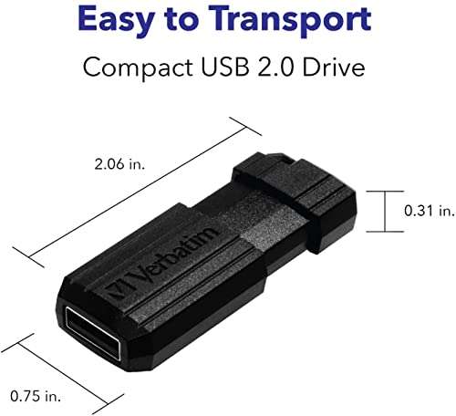 Capless Push/Slide 64GB USB-Sticks (3x Verbatim Store 'n' Go PinStripe für 12€ oder 2x Kingston DataTraveler Exodia M für 9,07€)