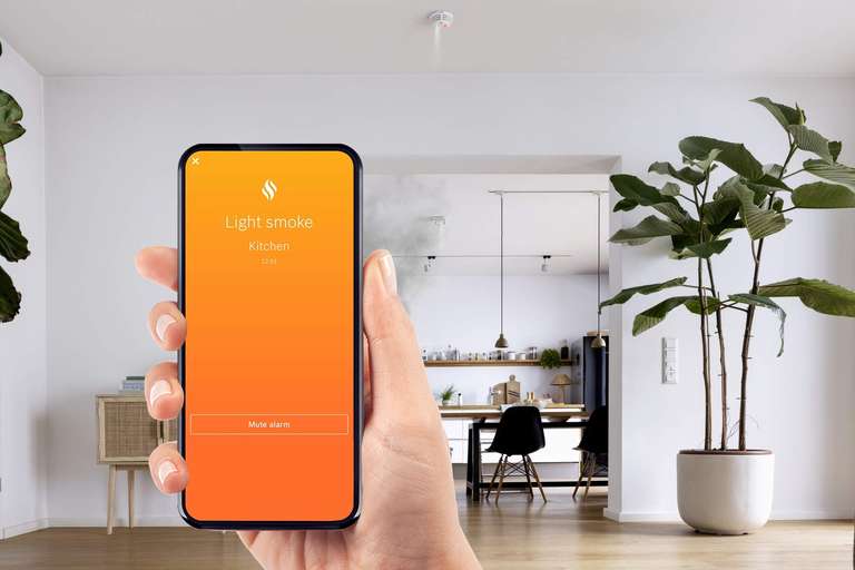 BOSCH Smart Home Twinguard Rauchmelder mit Sensor für Luftqualität, Apple Homekit kompatibel [Amazon Prime]