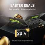 bestware Easter Deals: z.B. XMG Apex 17 L23 (17.3", FHD, 144Hz, Ryzen 7 7840HS, 16GB/1TB, aufrüstbar, RTX 4060 140W, 62Wh, noOS, 2.47kg)