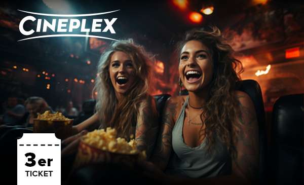 Cineplex 3er-Ticket (Lidl Plus Partnervorteil)