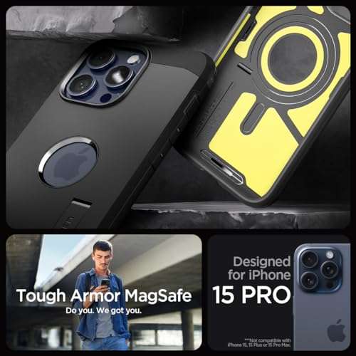 Spigen Case Tough Armor MagFit (iPhone 15 Pro)