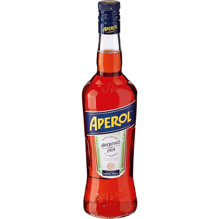 6 Flaschen Aperol Aperitivo 11,0 % vol 0,7 Liter (9,17€ pro Flasche) inkl. kostenlosen Versand