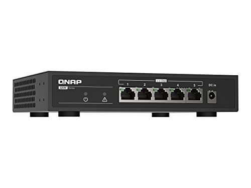 5x Port 2,5 Gbps unmanaged Switch / QNAP QSW-1105-5T [Amazon/Black Friday Woche]