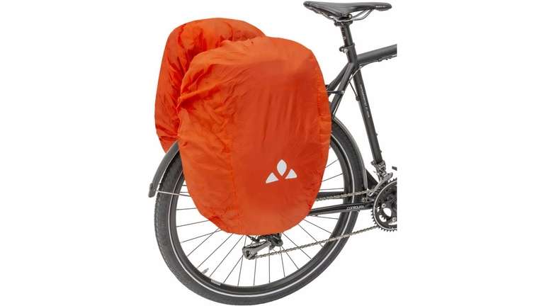 (BikeTech) VAUDE OnTour Back Paar 46 Liter Gepäckträgertaschen inkl. Regenhüllen