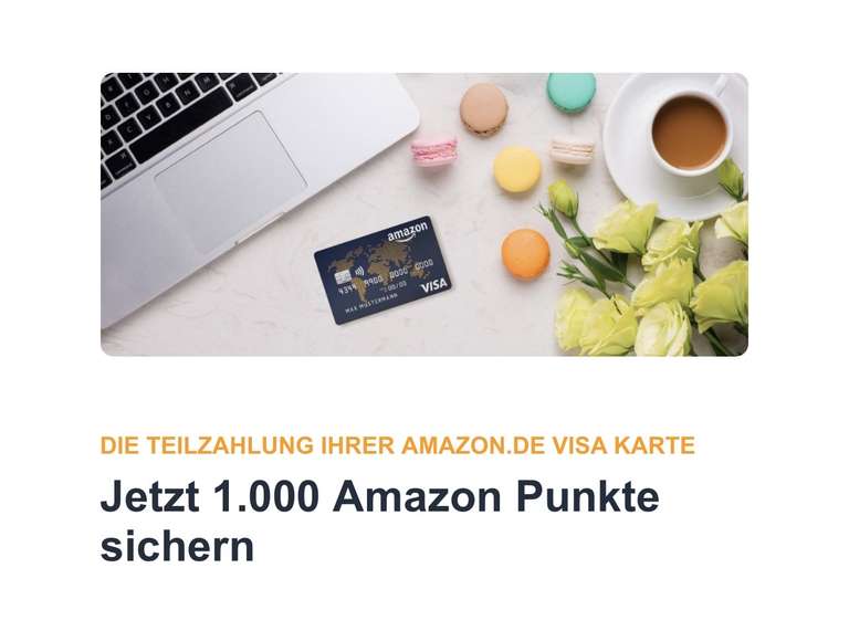 [LBB Amazon Kreditkarte] 1.000 Amazon Punkte geschenkt!