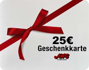 25€ AWG Geschenkkarten für 20€ (Faktor 0,8 )
